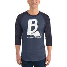 Load image into Gallery viewer, BootLife Clothing 3/4 sleeve raglan shirt