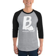 Load image into Gallery viewer, BootLife Clothing 3/4 sleeve raglan shirt