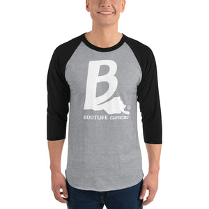 BootLife Clothing 3/4 sleeve raglan shirt