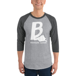 BootLife Clothing 3/4 sleeve raglan shirt