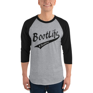 3/4 sleeve raglan shirt