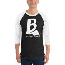 Load image into Gallery viewer, BootLife Clothing 3/4 sleeve raglan shirt